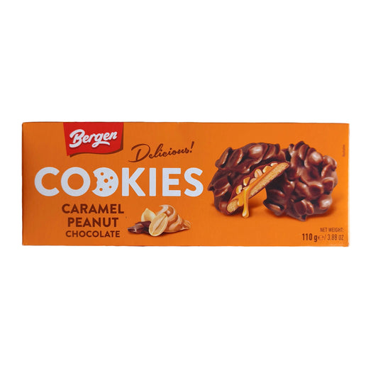 Cookies caramel peanuts chocolat