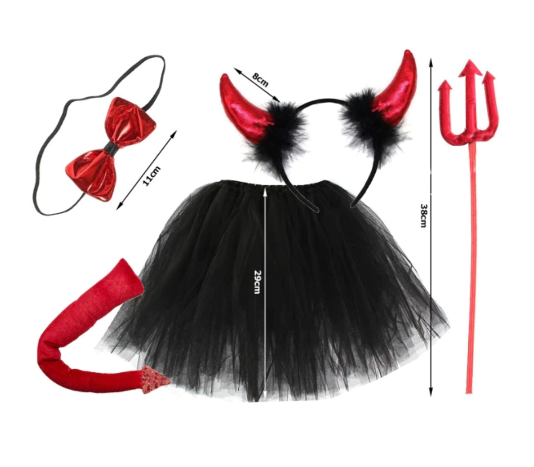 Costume diable d'halloween