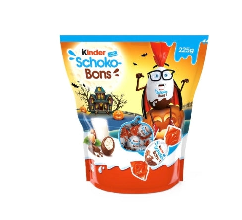 KINDER Schoko-Bons fourrés lait et noisettes 225gr