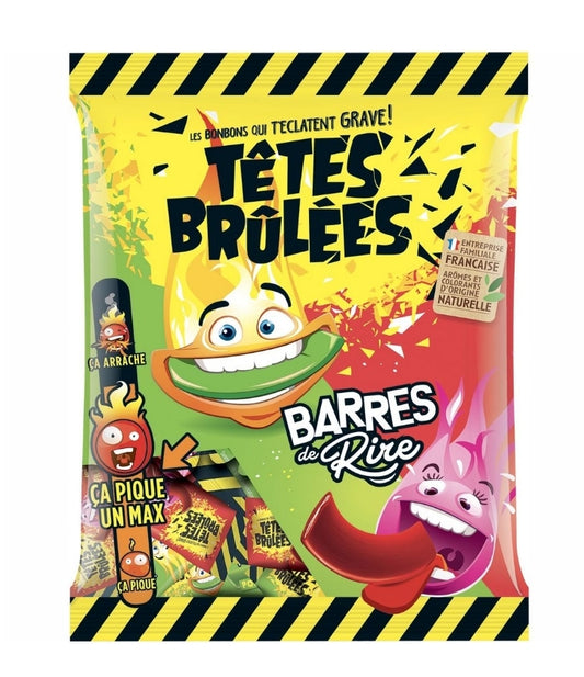 Têtes brûlées barres 200gr