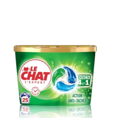 Le chat action anti taches pods x25