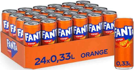 Pack Fanta Orange 24x330ml